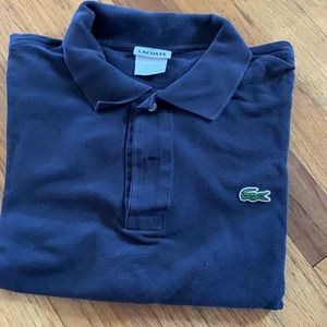 (3 for $50) LACOSTE POLO 👕 SHIRT Navy Sz 7